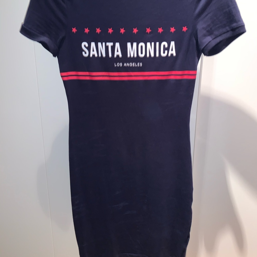 Santa Monica T-Shirt Bodycon Dress